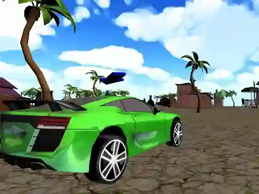 Xtreme Beach Car Racing เกมออนไลน์