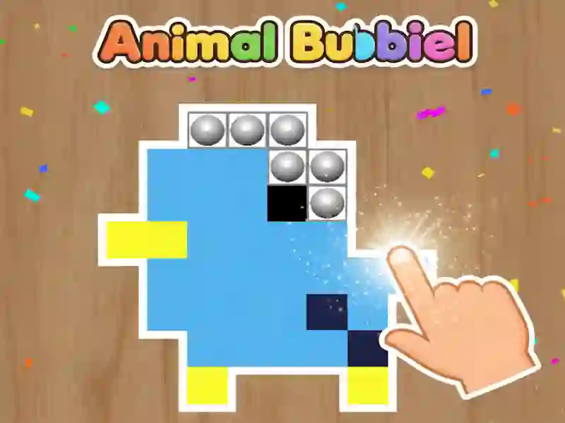 Animal Bubble Pixel เกมออนไลน์