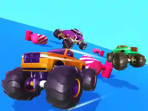 Fall Cars Ultimate Knockout Race เกมออนไลน์