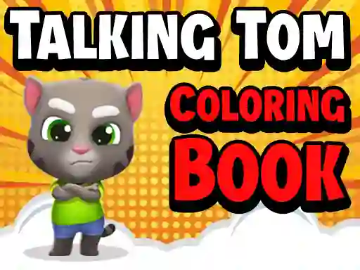 Talking Tom Coloring Books เกมออนไลน์