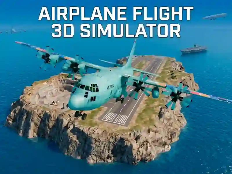 Airplane Flight 3D Simulator เกมออนไลน์