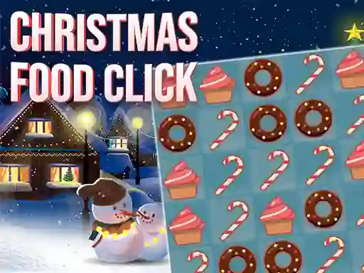Christmas Food Click เกมออนไลน์