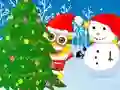 Minions Christmas Snowball Wars เกมออนไลน์
