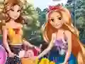 Princesses Bike Trip เกมออนไลน์