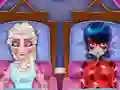 Ladybug And Elsa's First Aid เกมออนไลน์