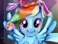 Rainbow pony real haircuts เกมออนไลน์