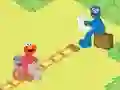 123 Sesame Street: Train Track Engineers เกมออนไลน์