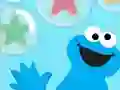 123 Sesame Street: Cookie's Color Burst เกมออนไลน์