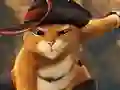 Der gestiefelte Kater: Katzen-Sprung เกมออนไลน์