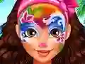 Oceania Princess Moana Face Art เกมออนไลน์