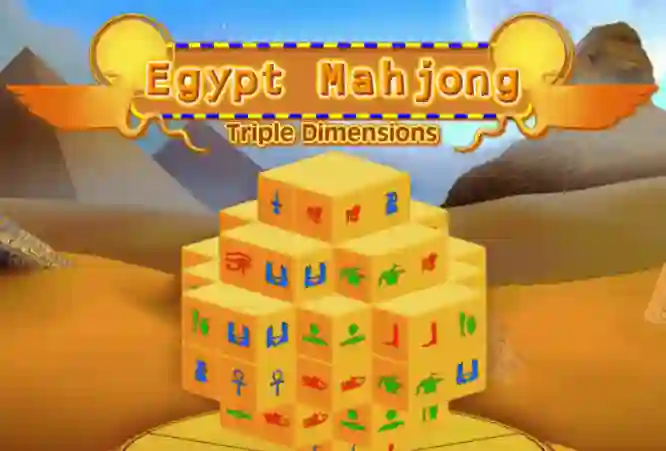 Egypt Mahjong Triple Dimensions เกมออนไลน์