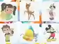 Cartoon Characters: Memory เกมออนไลน์