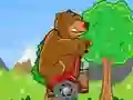 Bear on a Scooter เกมออนไลน์