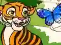 Color Me Jungle Animals เกมออนไลน์