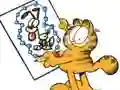 Garfield connects the dots เกมออนไลน์