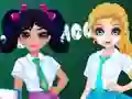 Jacqueline and Eliza School Bag Design Contest เกมออนไลน์