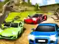 Dino Car Race เกมออนไลน์