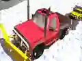 Winter Snow Plow Jeep Driving เกมออนไลน์