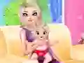 Princess Elsa Baby Born เกมออนไลน์