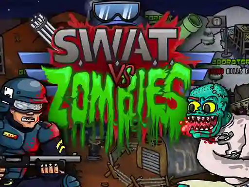 Swat vs Zombies เกมออนไลน์