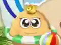 Pou summer Break เกมออนไลน์