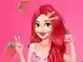 Princesses Fruity Print Fun Challenge เกมออนไลน์