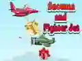 Snowman and Fighter Jet เกมออนไลน์