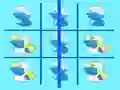 Smurfs Tic Tac Toe เกมออนไลน์