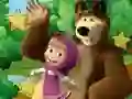 Little Girl And The Bear Hidden Stars เกมออนไลน์