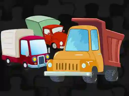 Cartoon Truck Jigsaw เกมออนไลน์