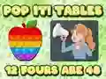 Pop It  Tables เกมออนไลน์