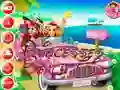 Princesses Beach Trip เกมออนไลน์