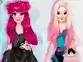 Princess Iceskates Winter Dress Up เกมออนไลน์