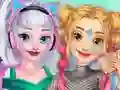 Elsa and Rapunzel Future Fashion เกมออนไลน์