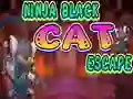Ninja Black Cat Escape เกมออนไลน์