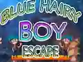 Blue Hairy Boy Escape เกมออนไลน์