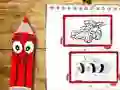 Back To School Cars Coloring Book เกมออนไลน์