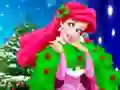 Ariel The Little Mermaid Christmas Dres Up เกมออนไลน์