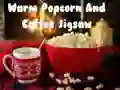 Warm Popcorn And Coffee Jigsaw เกมออนไลน์