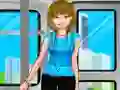 Barbie On The Train เกมออนไลน์
