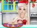 Frozen Christmas Cupcake Maker เกมออนไลน์