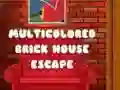 Multicolored Brick House Escape เกมออนไลน์