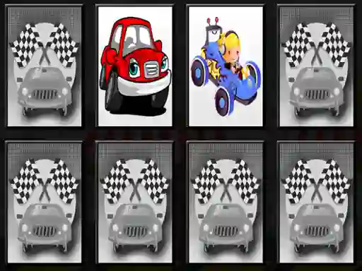 Racing Cars Memory เกมออนไลน์