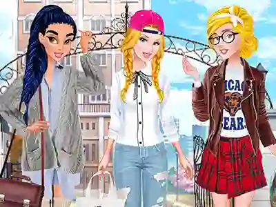 Princesses: Back to School Collection เกมออนไลน์