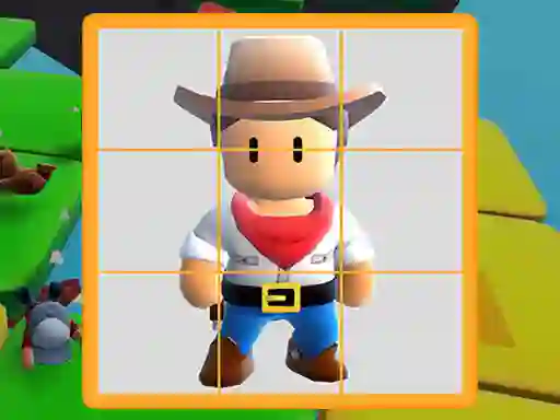 Stumble Boys Sliding Puzzle เกมออนไลน์