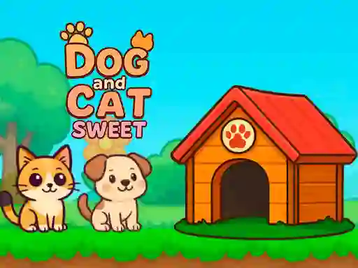 Dog and Cat Sweet เกมออนไลน์