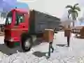 Asian offroad cargo truck driver เกมออนไลน์