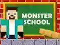 Herobrine vs Monster School เกมออนไลน์