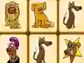 Mahjong dogs เกมออนไลน์