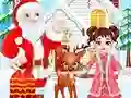 Baby Taylor Christmas Reindeer Fun เกมออนไลน์